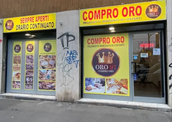 Compro oro a Milano e Lainate - Vendita oro e oggetti preziosi a prezzi di mercato con ORO 97